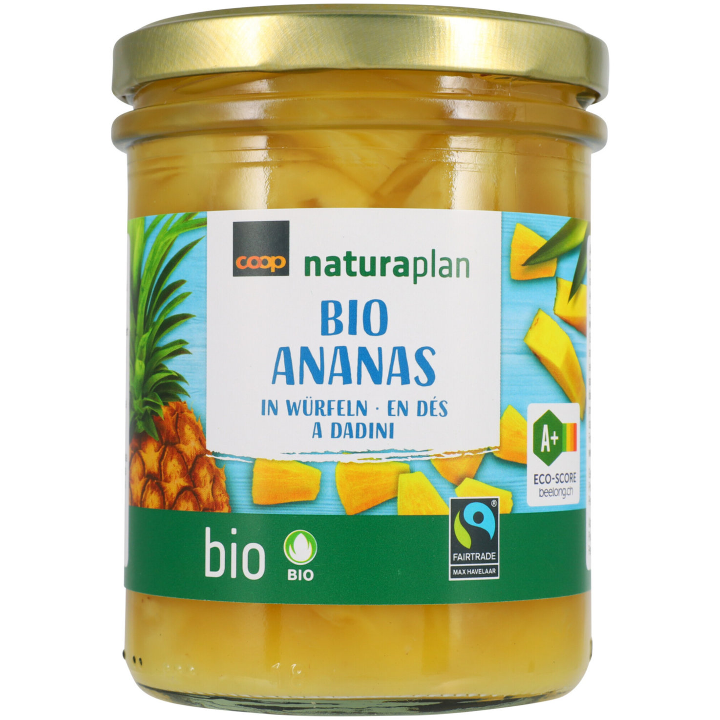 Naturaplan Bio Fairtrade Ananaswürfel