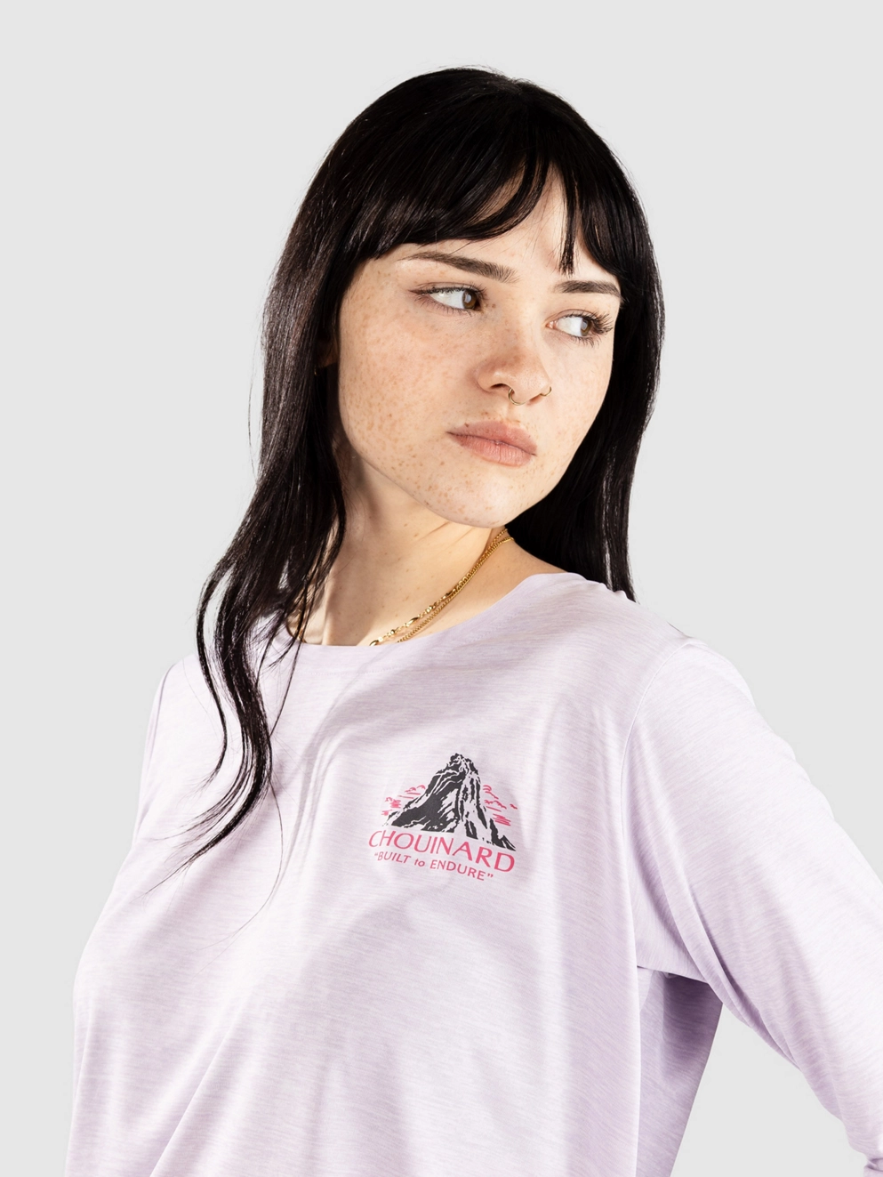 Patagonia Cap Cool Daily Graphic Longsleeve Lycra chnard cst foxglove prple