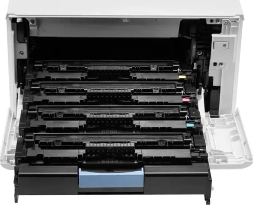 HP Color LaserJet Pro MFP M479fdw - Multifunktionsprinter - farve - laser - Legal (216 x 356 mm) (original) - A4/Legal (medie) - op til 27 spm (kopiering) - op til 27 spm (udskriver) - 300 ark - 33.6 Kbps - USB 2.0, LAN, Wi-Fi(n), USB vært
