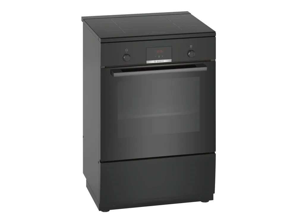 Bosch Serie 4 Fritstående komfur med induktion - Sort