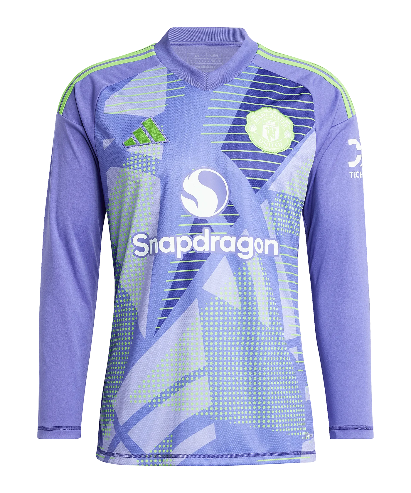 adidas Manchester United Langarm Torwarttrikot 2024/2025 Lila