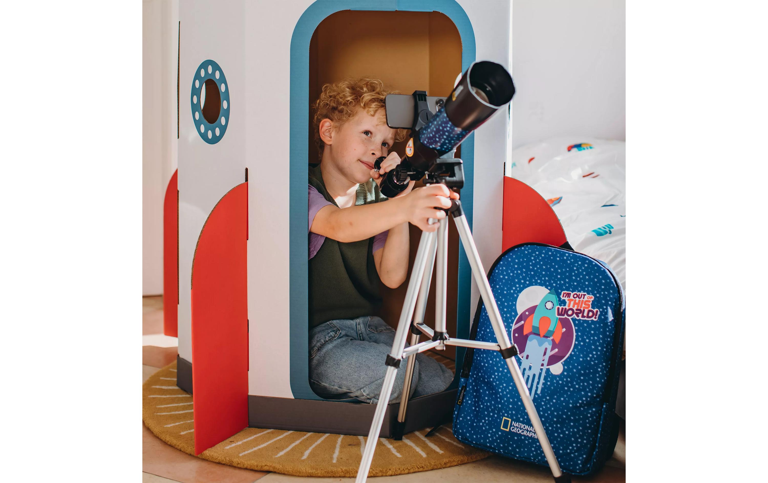 Teleskop 40/400<br>Kinderteleskop mit Augmented-Reality-App