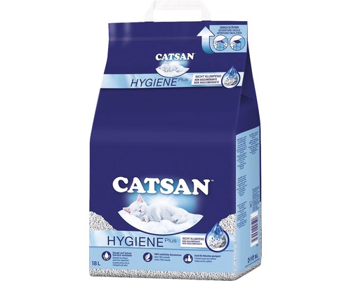 CATSAN niet-klonterende kattenbakvulling 18 l