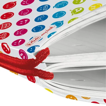 Herlitz Notizheft PP A4 flex SmileyWorld Rainbow
