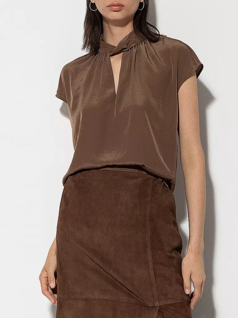 LUISA CERANO Bluse  braun