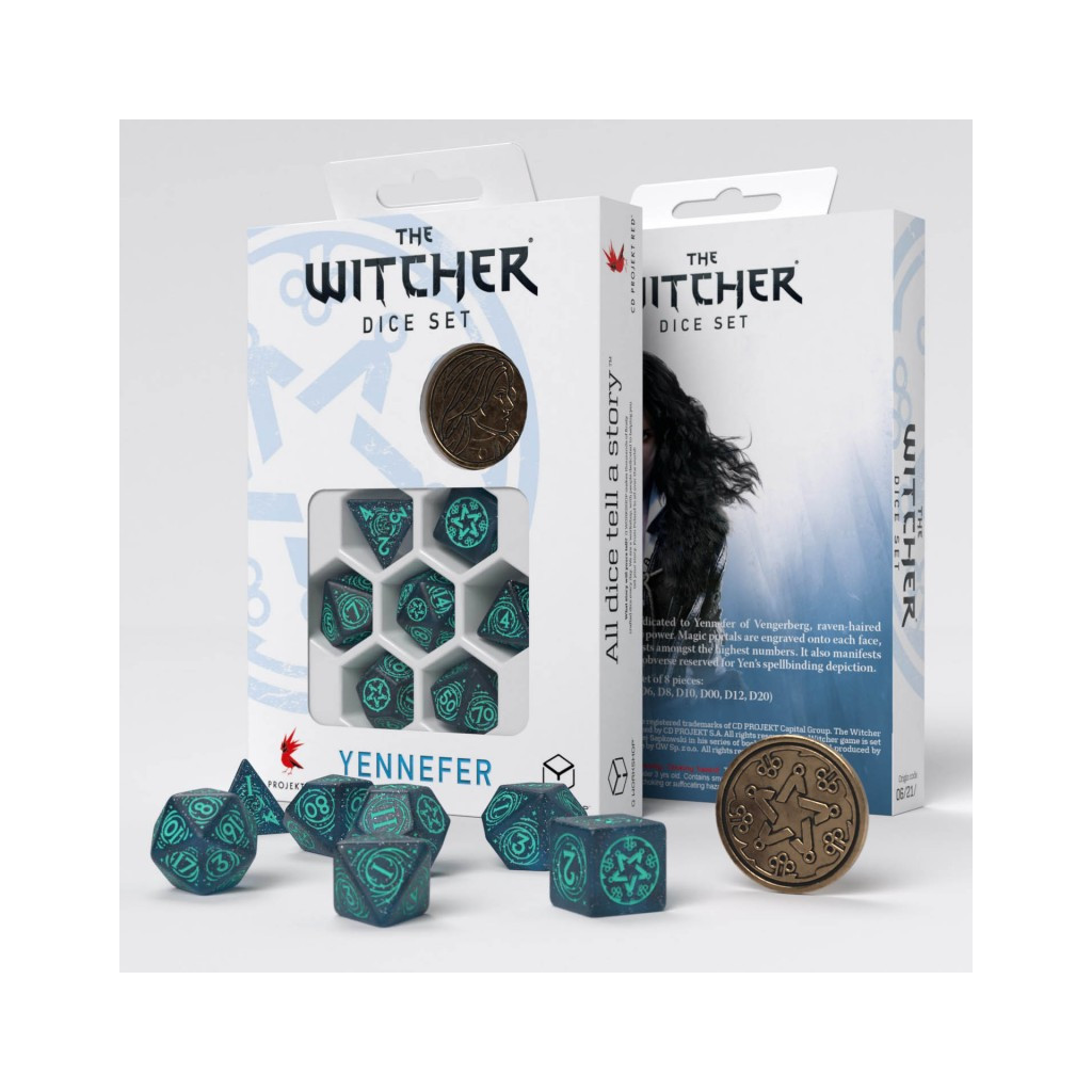 The Witcher Dice Set - Yennefer - Sorceress Supreme