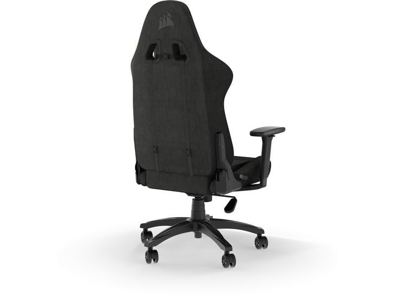 Corsair Gaming-Stuhl TC100 Relaxed Stoff Schwarz Gaming-Computerstuhl mit 120 kg Belastbarkeit