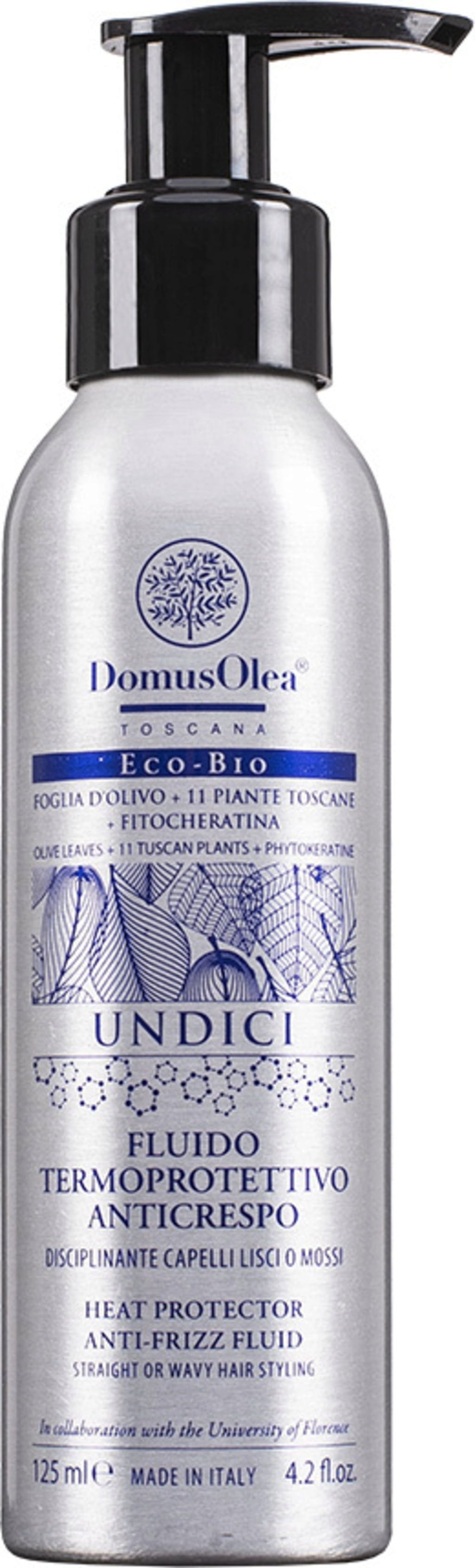 Domus Olea Toscana  UNDICI Hitzeschutz & Anti-Frizz Fluid, 125 ml