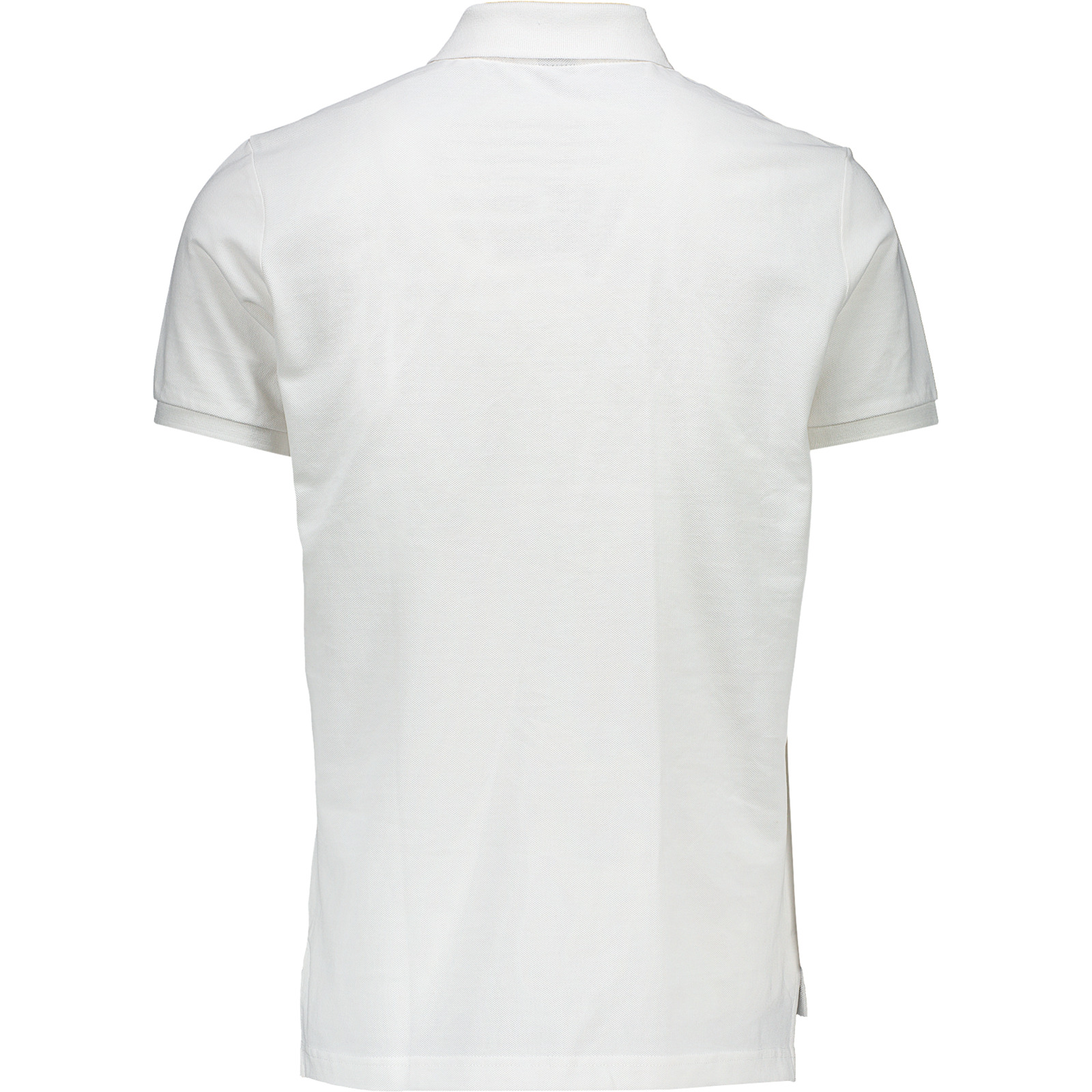 U.S. Polo Assn. Herren-Poloshirt uni Pique L, weiss