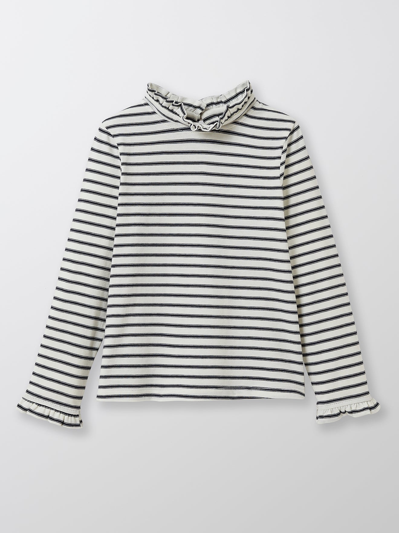 T-shirt Fille col montant - Coton bio