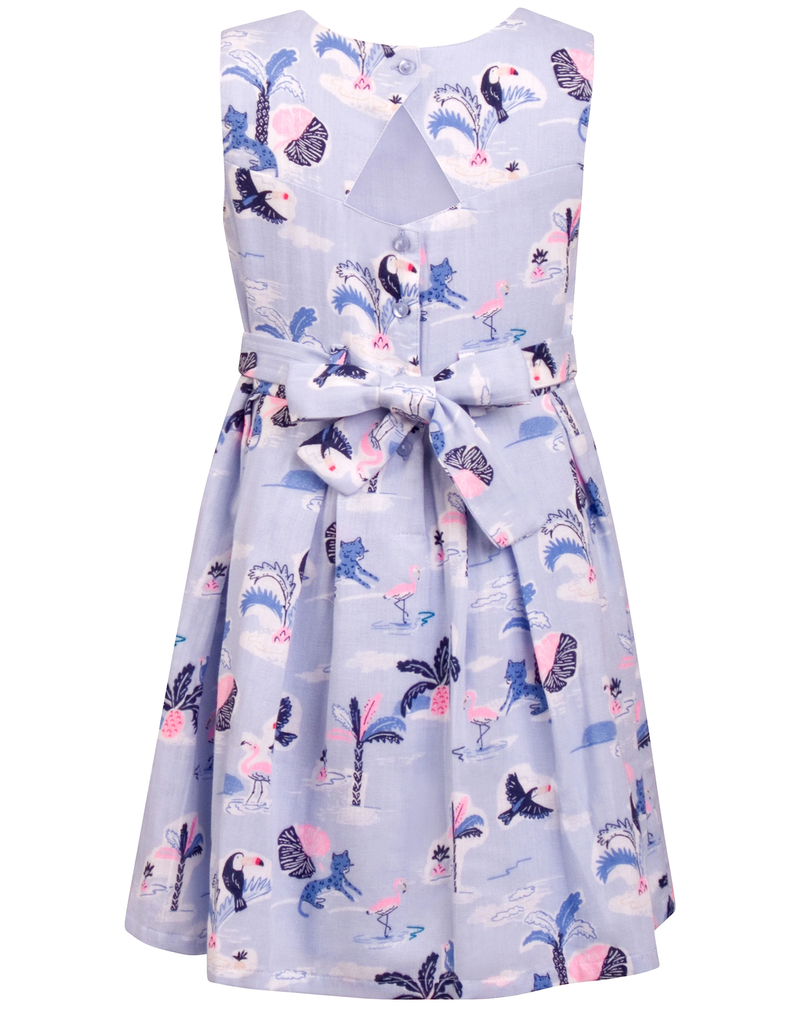 Kleid WILD ISLAND ärmellos in arctic blue