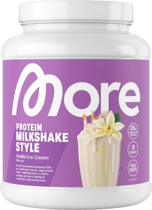 More Nutrition Protein Milkshake Style Vanilla Ice Cream, 600 g