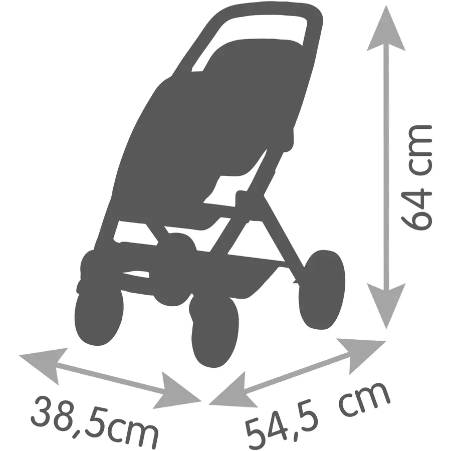 Smoby Quinny Zwillings-Sportpuppenwagen