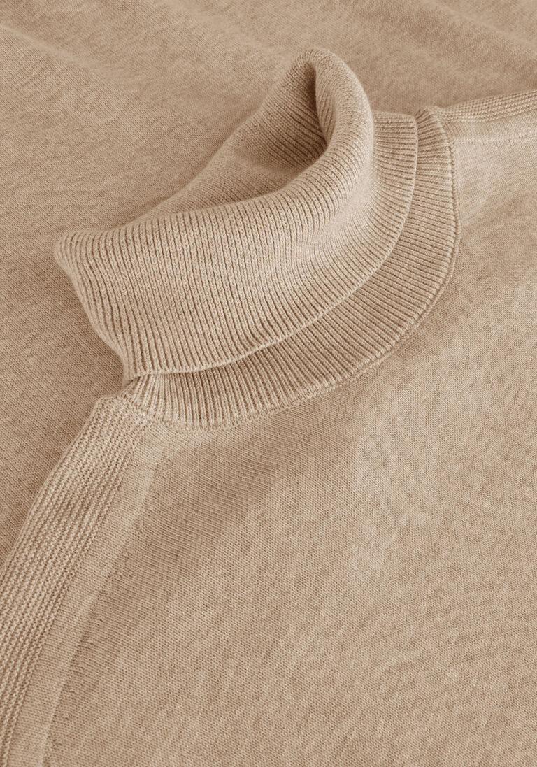 SELECTED HOMME beige selected homme coltrui slhberg roll neck b