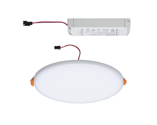 LED inbouwpaneel IP44 3-staps dimbaar 17W 1400 lm 3000K Ø 18,5 cm Inbouw Ø 4,5-16 cm Veluna VariFit satijn 230V