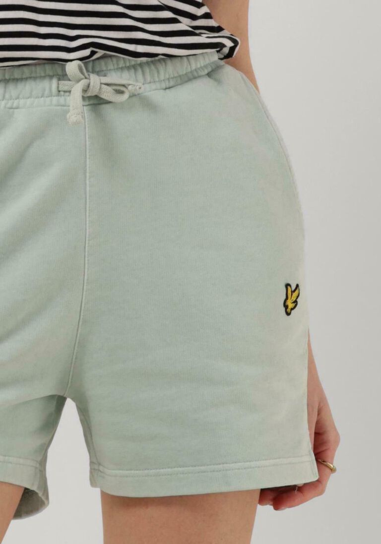 LYLE & SCOTT mint lyle & scott shorts pigment dye sweatshort