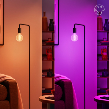Philips Smart LED globe E27 6.3W filament helder