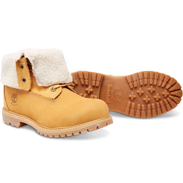 Après ski TIMBERLAND AUTH TEDDY FLEECE WOMEN WHEAT WHEAT