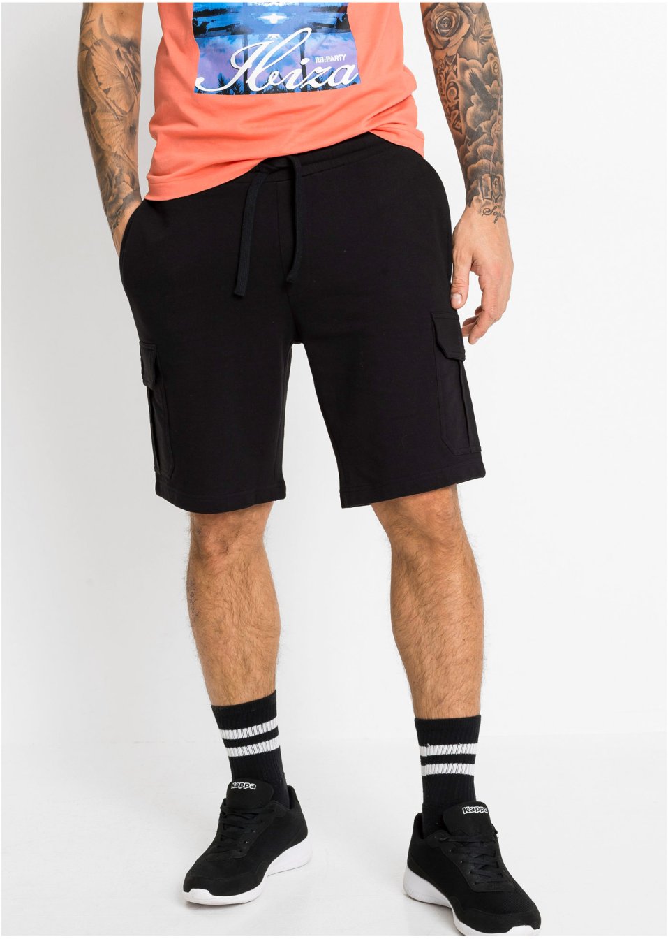 Bermuda sweat style cargo