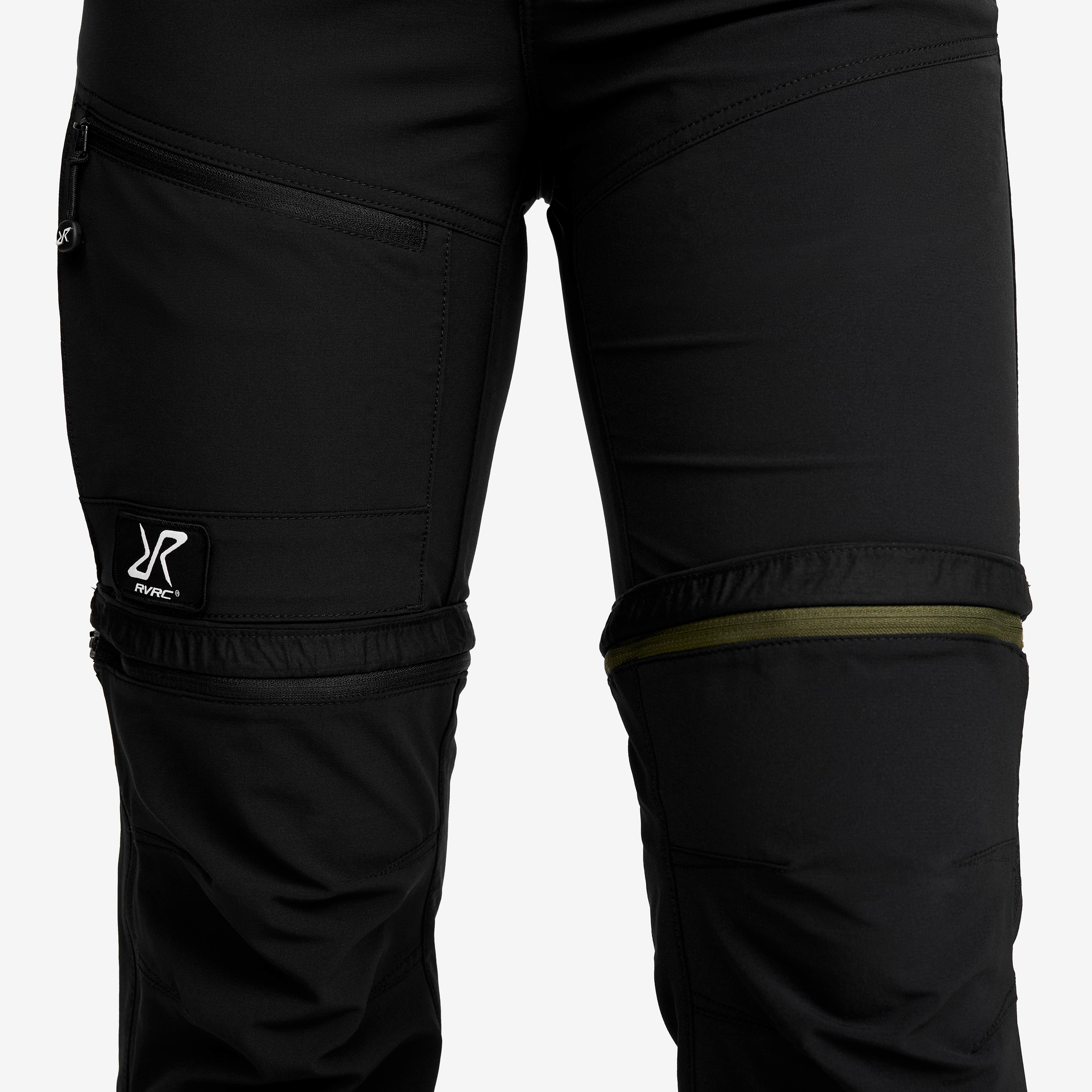 Range Pro Stretch Zip-off Pants Dame Black