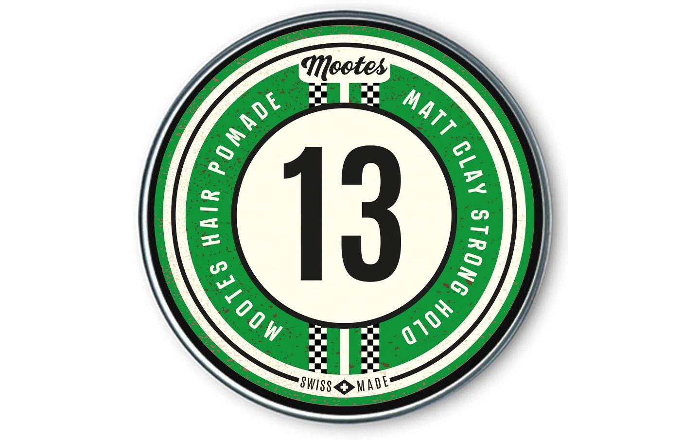 Haarpaste #13 matt 40 gNatürliche Haarpomade für einen festen Halt und einen matten Look