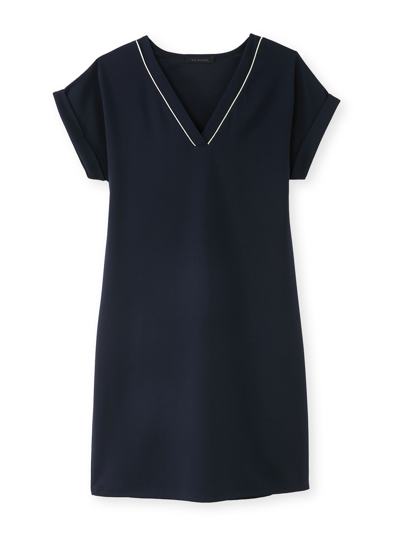 Robe housse encolure V