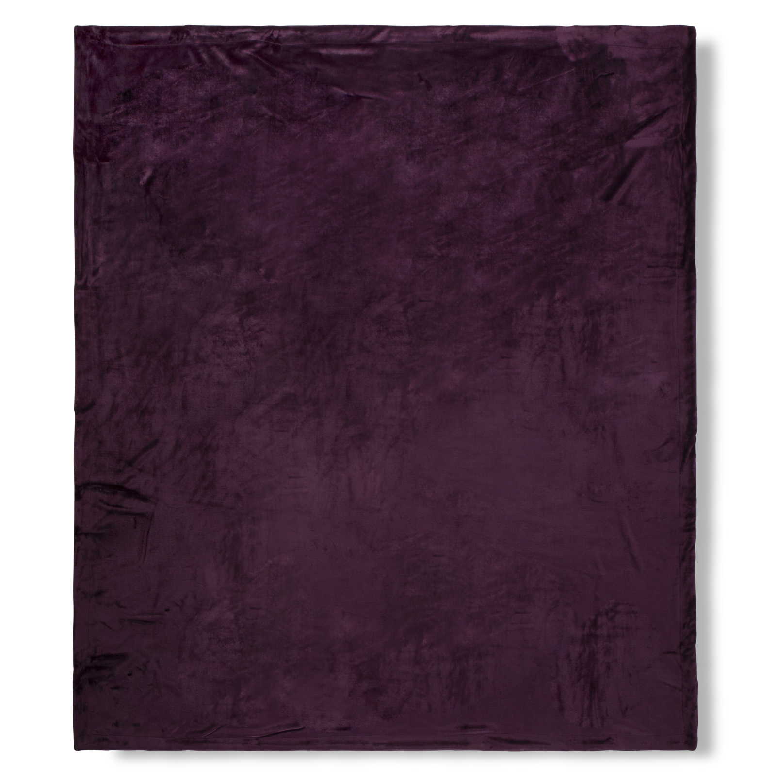 Wohndecke - lila - uni - 168x180 cm