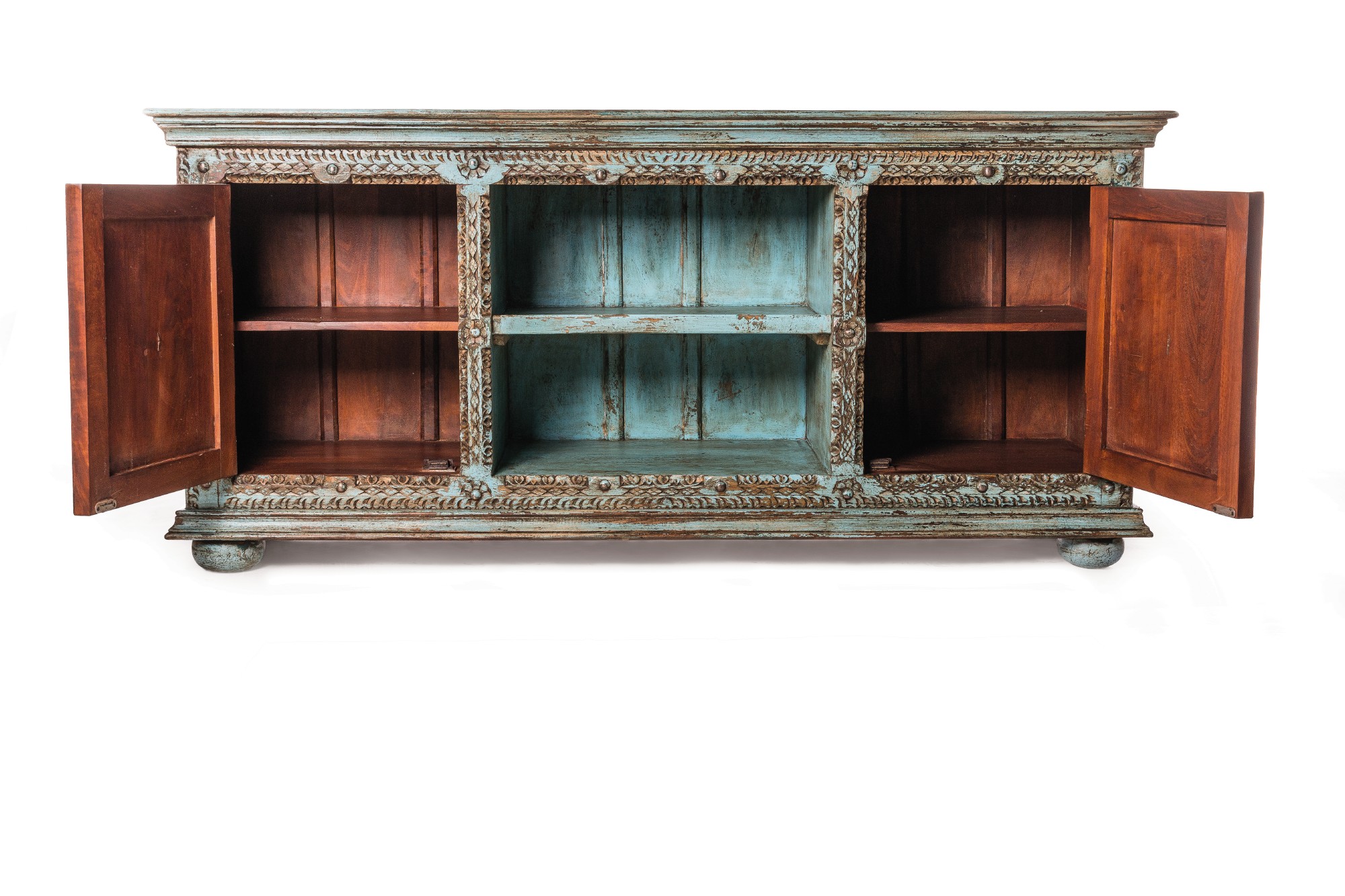 TV-Sideboard 'Phlaita', B 165 cm, H 76 cm, T 45 cm von fischer's lagerhaus