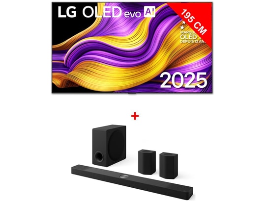 LG - TV OLED 4K 195 cm OLED77G54 + S95TR