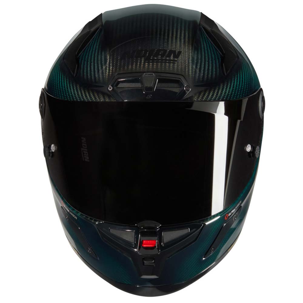 Nolan - Casque X-804 RS Ultra Carbon Liquido Vert / Carbone / Brillant