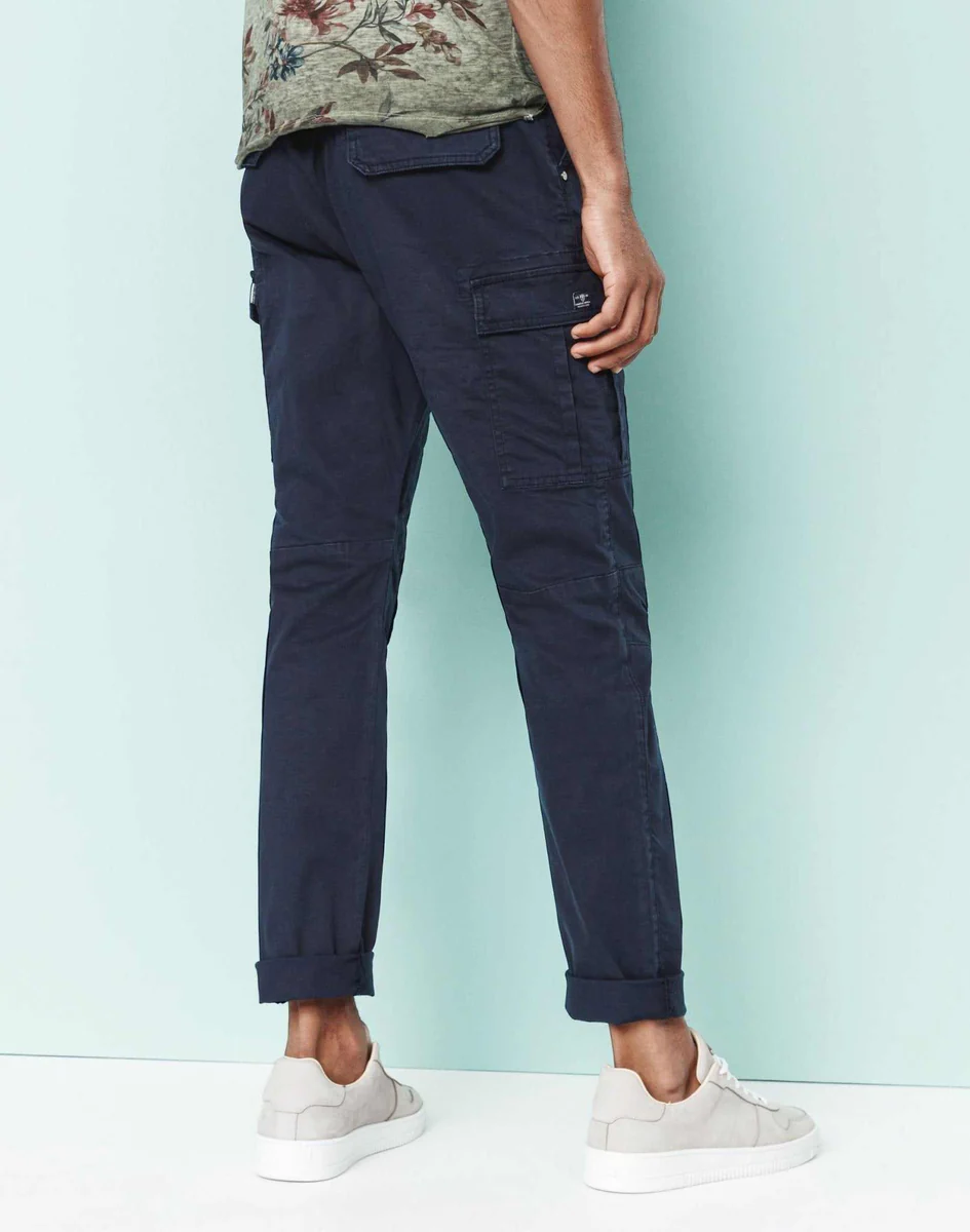 Pantalon cargo marine