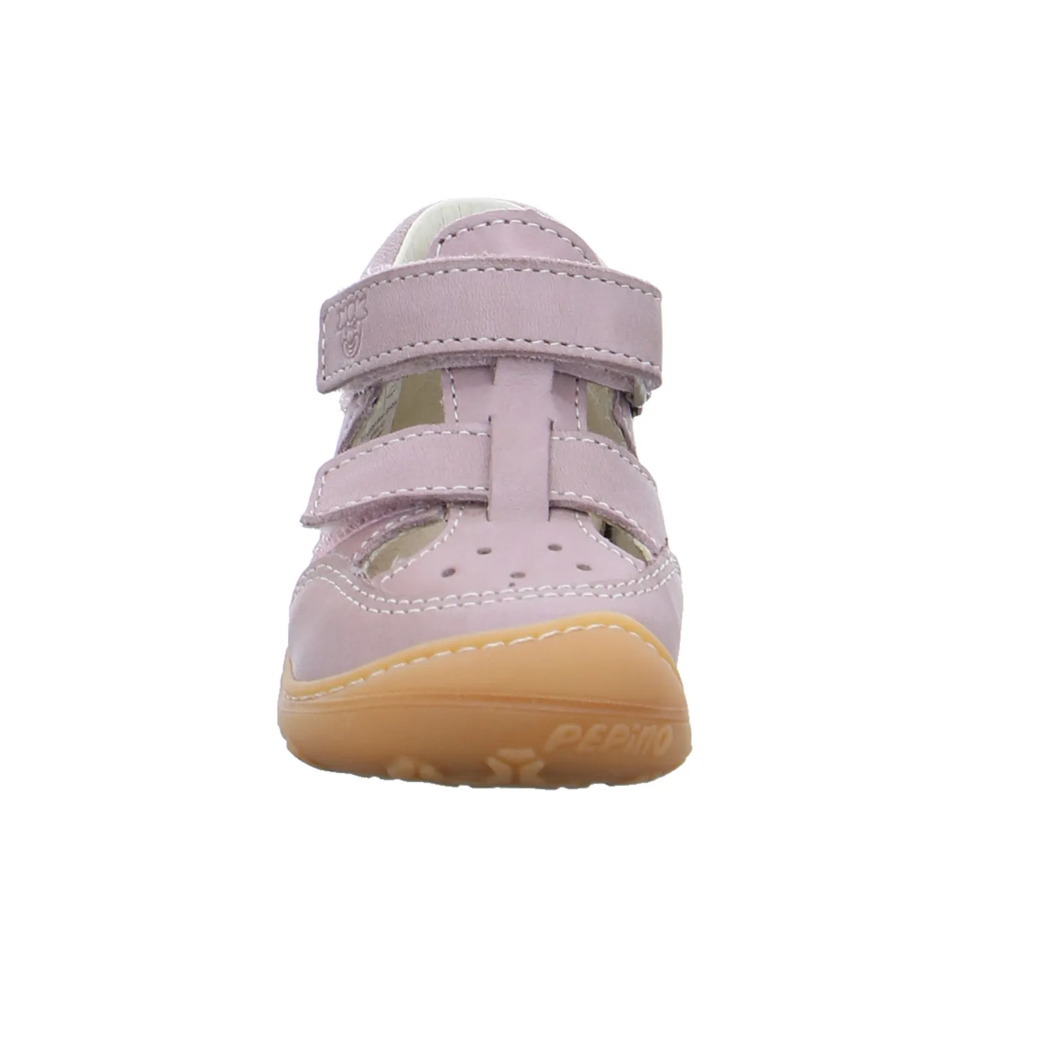 PEPINO Baby-Sommer-Bottine Rosa Leder  Unisex Minilette