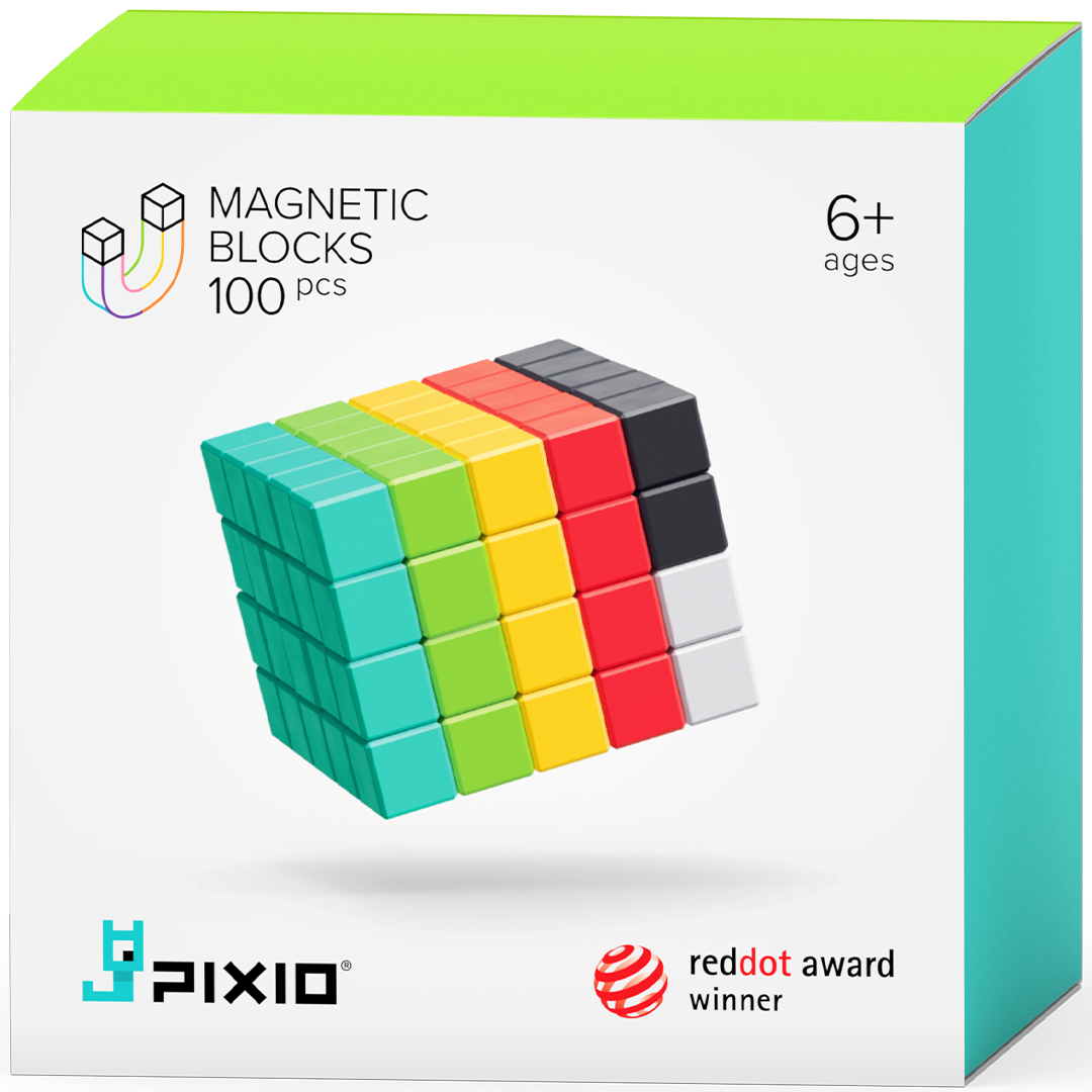 Pixio magnetische blokjes – 100st