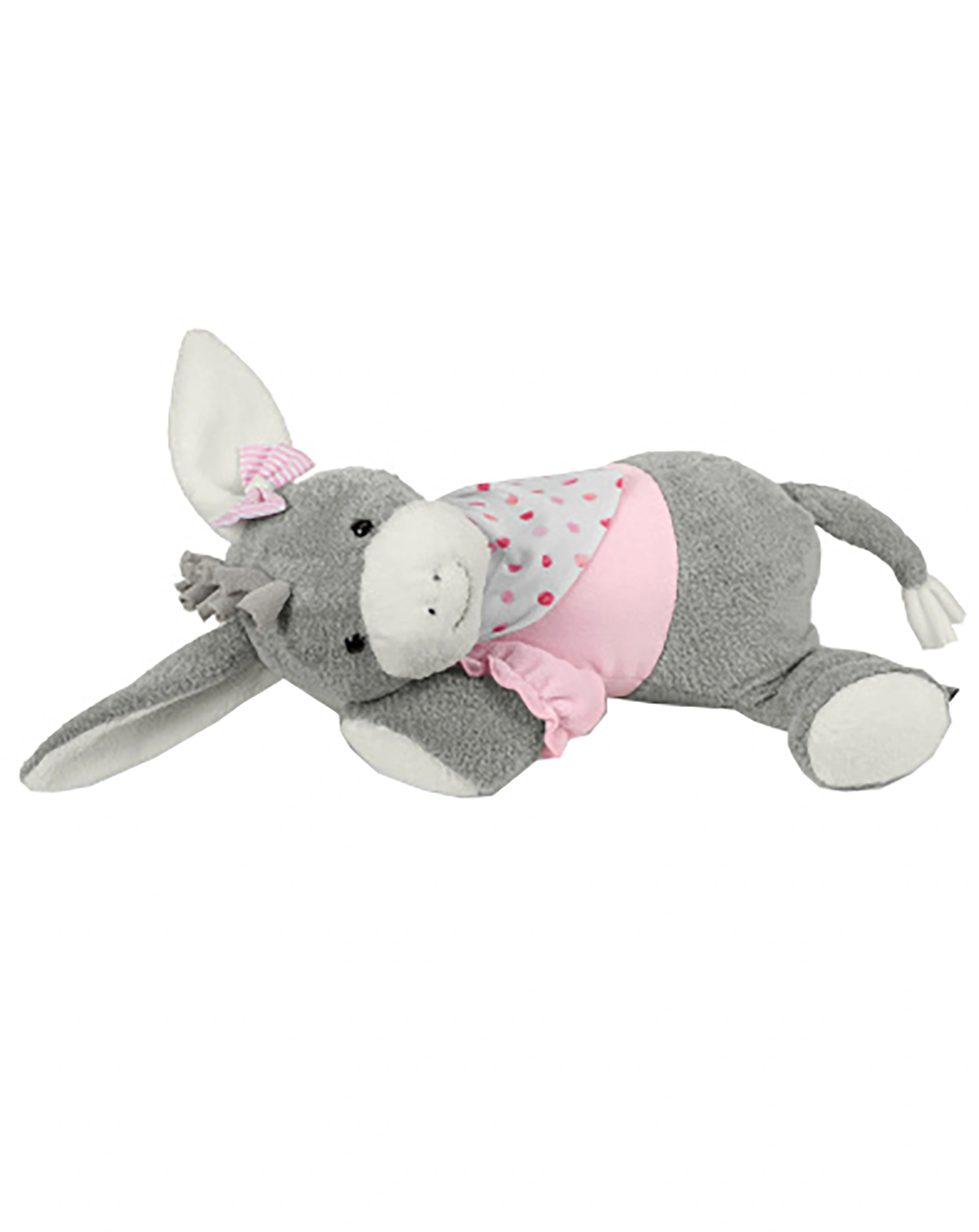 Kuscheltier EMMI GIRL (30cm) mit Herzton Modul in grau