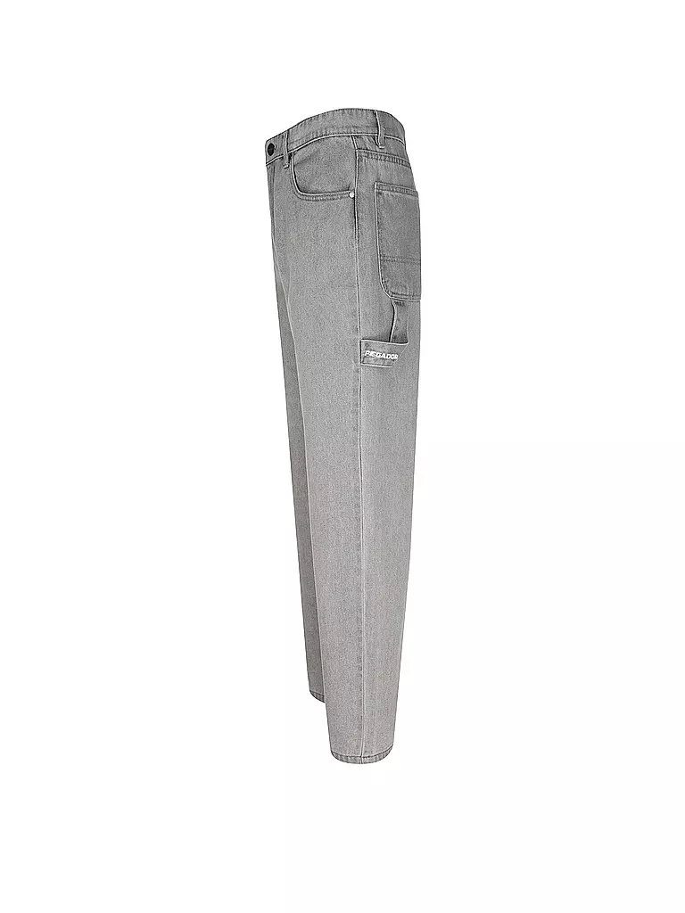 PEGADOR Jeans Baggy Fit DAULE grau