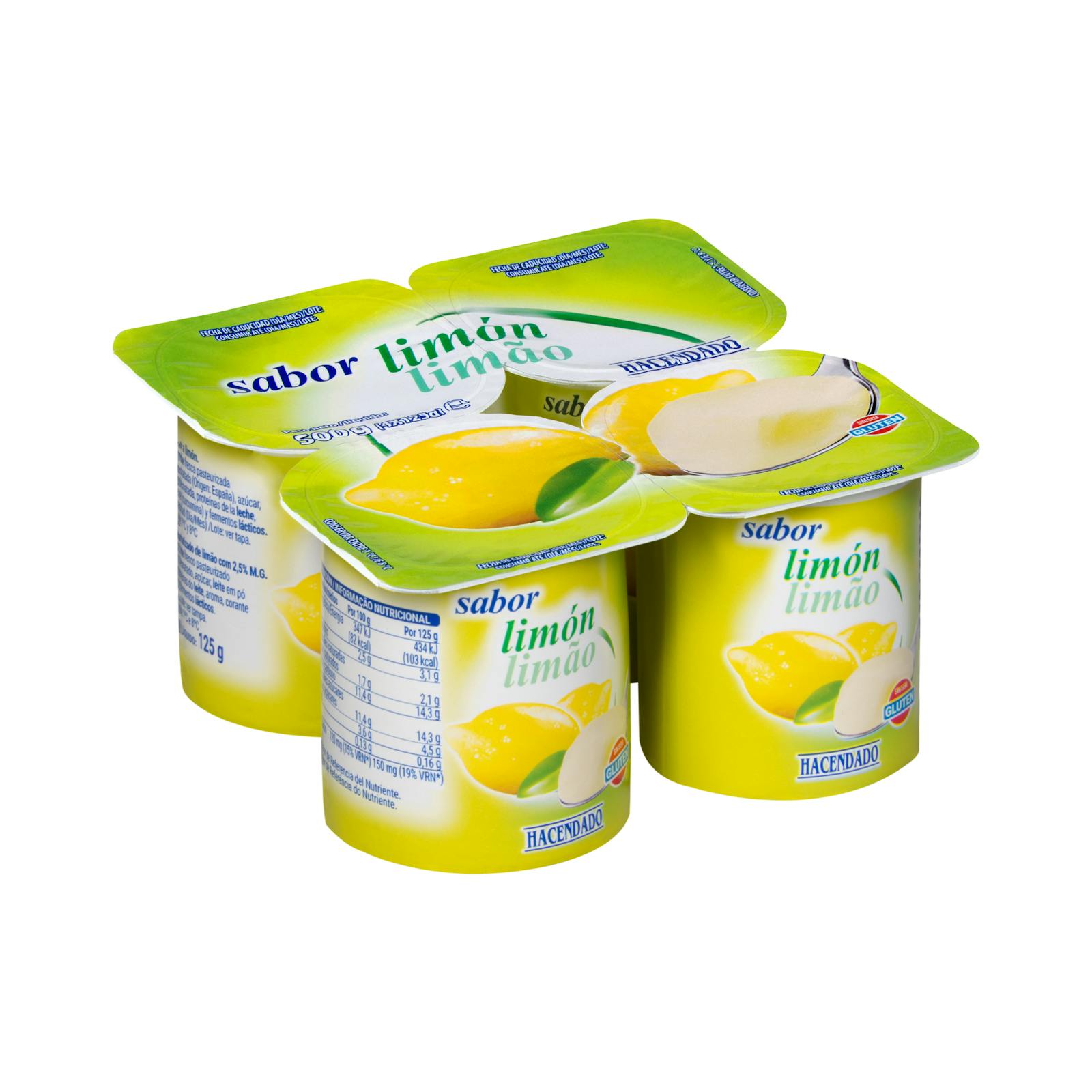 Yaourt au citron Hacendado