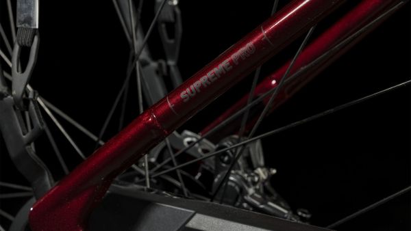 Cube Supreme RT Hybrid Pro 500 Red - Elcykel - 2023