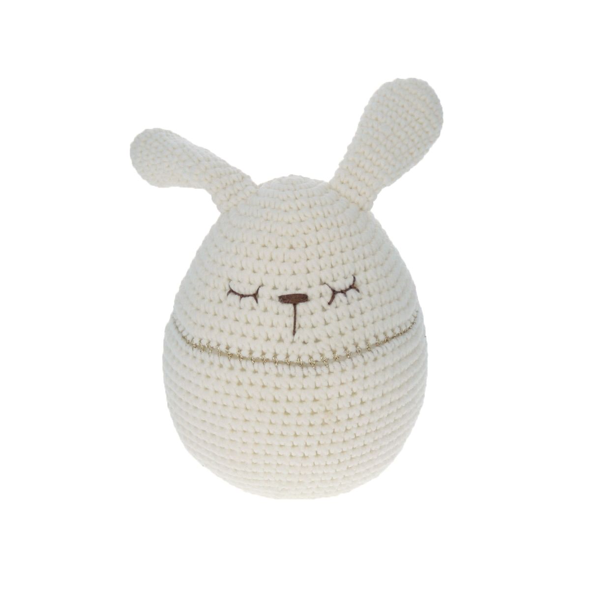 Oeuf Lapinou en crochet Frisette