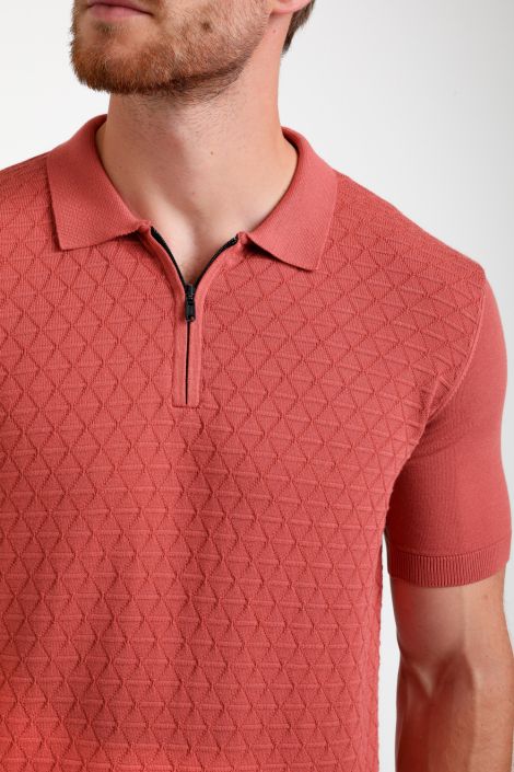 Gabbiano oranje heren polo