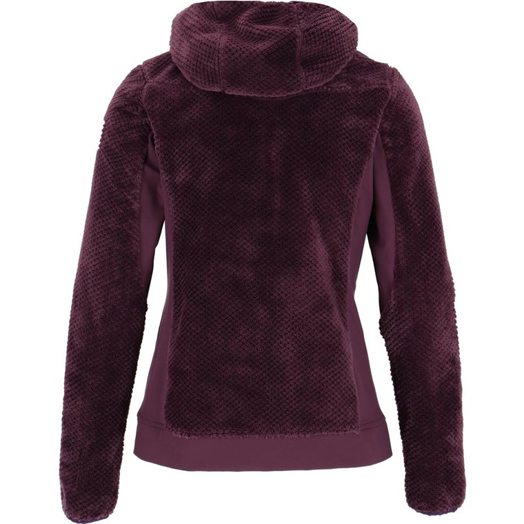 Twentyfour Isbre Air Fleece Tröya D Dark Plum