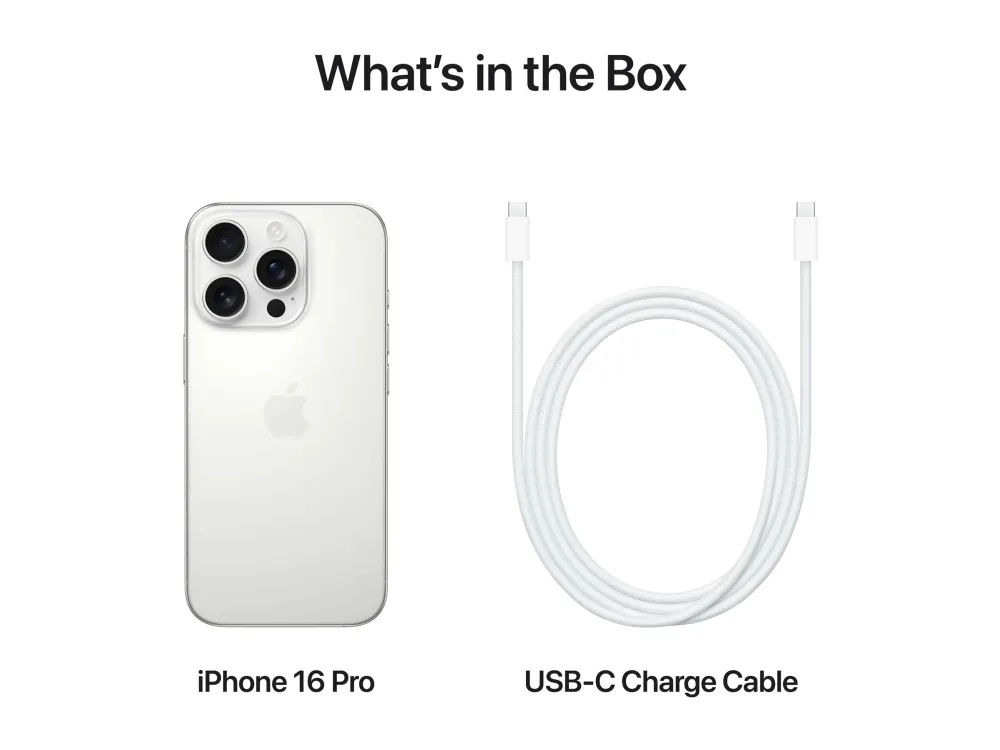 Apple | iPhone 16 Pro - 256 GB - White Titanium