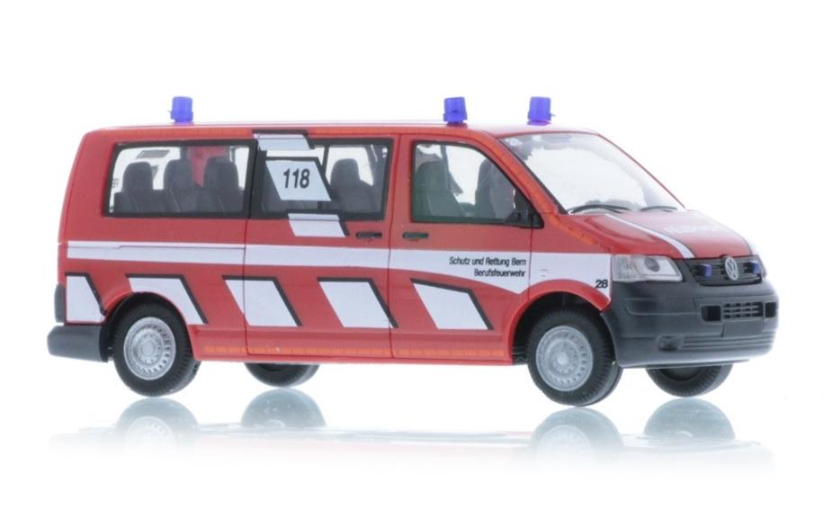 VW Transporter T5, Feuerwehr Bern 1:87Volkswagen T5 2003 - H0 Modell