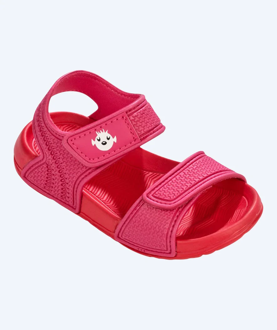 Beco badesandaler til børn - Sealife - Pink