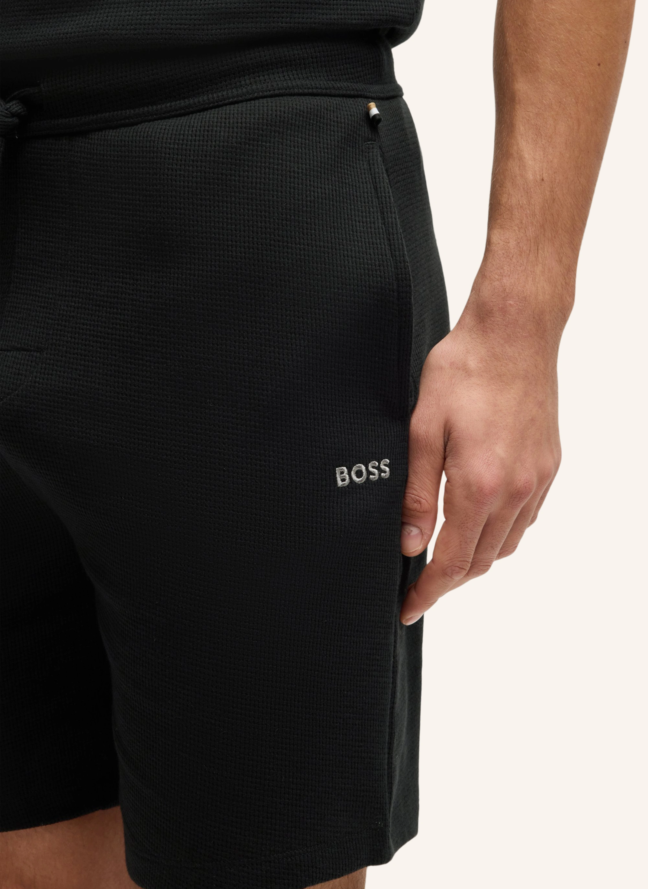 BOSS Pyjamas Unterteil WAFFLE SHORTS