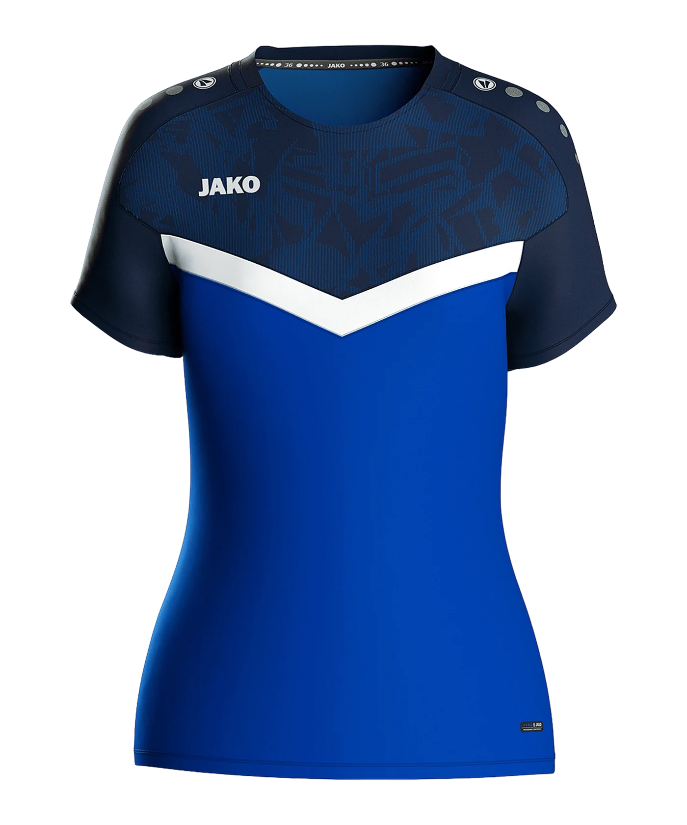 JAKO Iconic T-Shirt Damen Blau F403