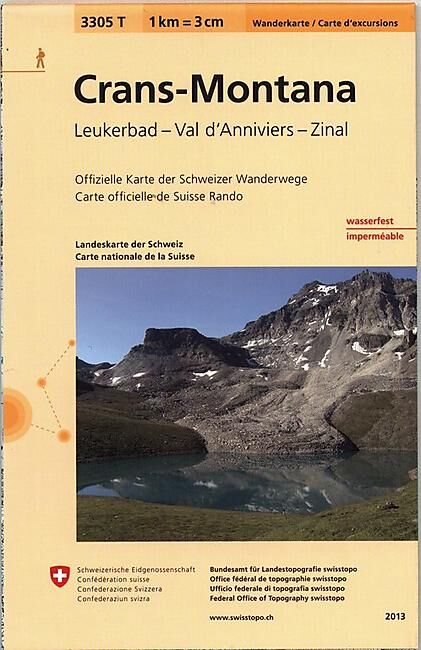 BUNDESAMT - 3305T CRANS MONTANA ECHELLE 1 33 000