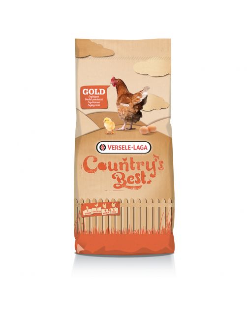 Versele-Laga Country`s Best Gold 2 Mash-Opgroeimeel - Kippenvoer - 20 kg Van 11 Weken