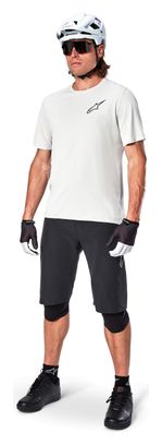 Maillot Manches Courtes Alpinestars A-Aria Astar Blanc