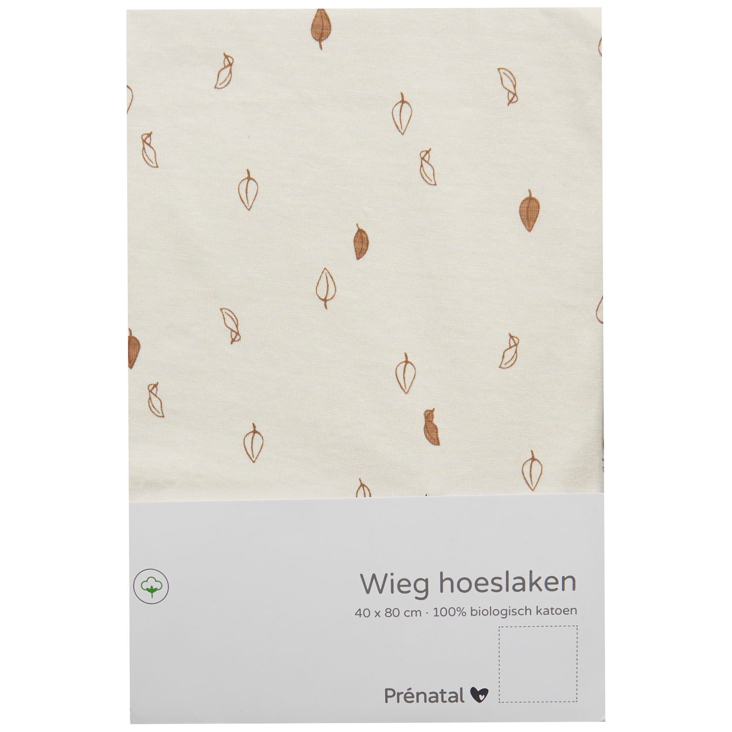 Prénatal wieghoeslaken pure beige
