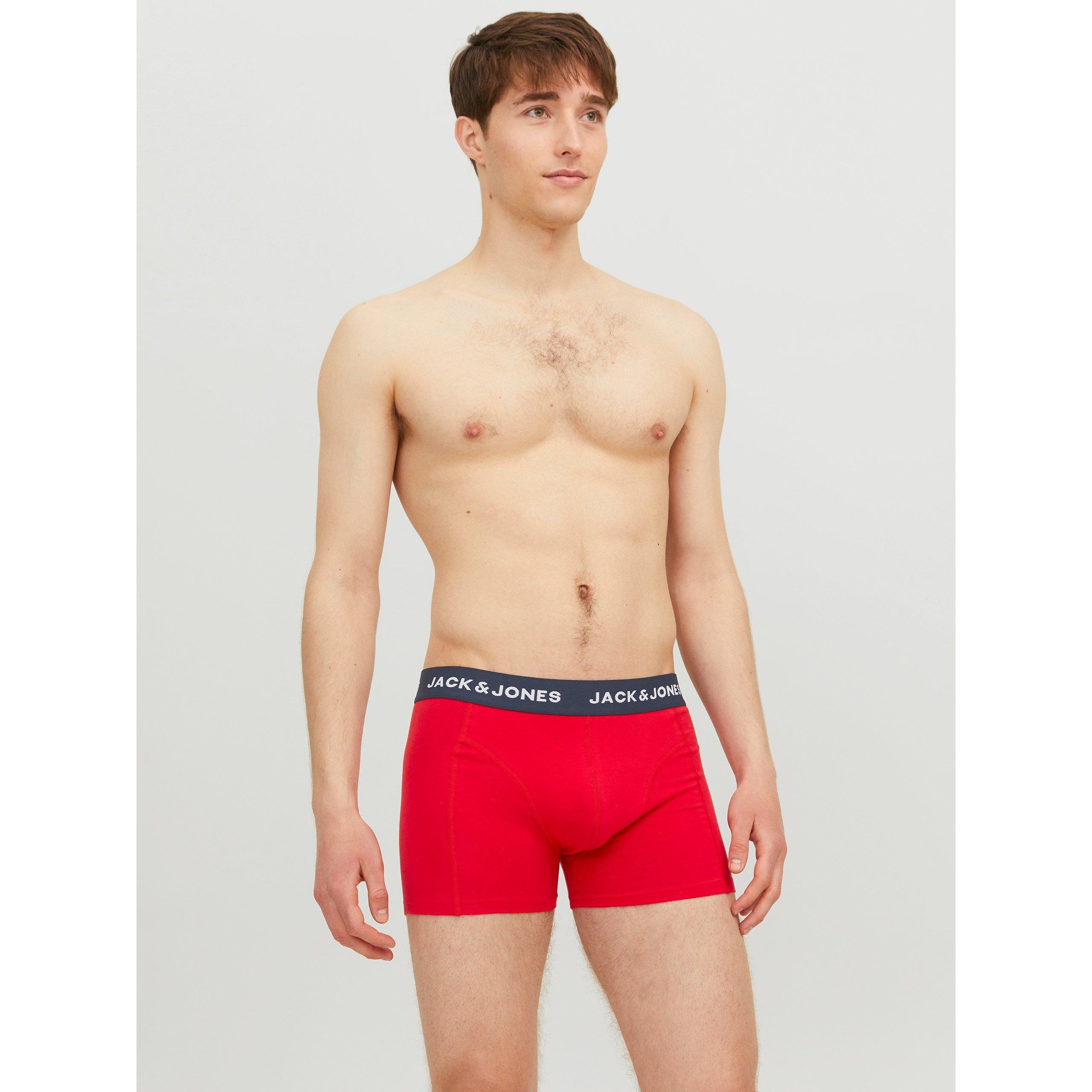 Jack and Jones James 3 Pack Boxer Trunk